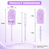 10 Pack Disposable Duster with 1 Handle,Thickened & Dense Fiber