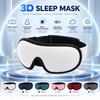 3D Eye Mask for Sleep – Padded Light-Blocking Design with