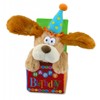 12" Flappy Birthday Animated Plush Puppy Dog Singing "Happy Birthday"