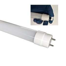 Fulight Type B & Rotatable LED F14T8 Tube Light-15-Inch 7W (14W Equivalent), Cool White 4000K, Double-End Powered, Frosted Cover, Works from 85-265VAC (Not a Plug-and-Play)