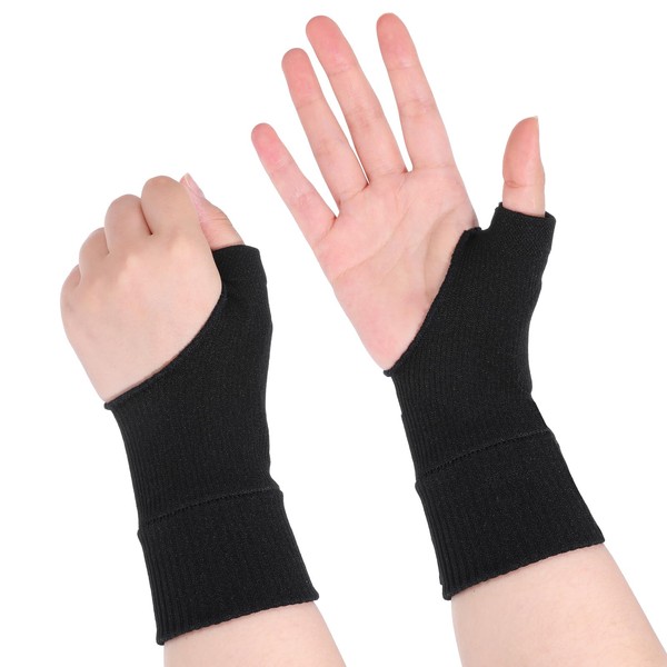 BOHUIZ 2 Pcs Thumb Wrist Arthritis Gloves For Women, Compression