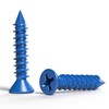 Qualihome - Anclaje de tornillo de hormigón de 3/16 x