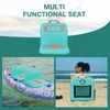 Niphean Ergonomic Kayak Seats with Back Support, Easy-to-Install Inflatable Paddle