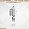 markiso® Crank Holder for Roller Shutter Crank [Made in Germany]