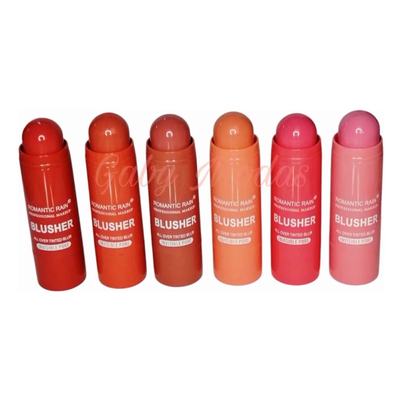 Rubor Iluminador Contorno En Barra 6 Pack Blush