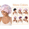 GDTOGRT Satin Silk Bonnet for Sleeping Women, Double Layer Sleep
