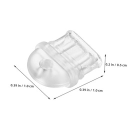 SHOWERORO 12pcs Charging Port Dust Caps Transparent Grime Plugs for Type Port Protection Stoppers for Easy Application and Stable Connection