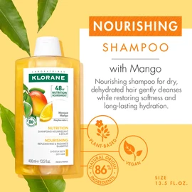 Klorane Nourishing Treatment Shampoo With Mango Butter 400ml