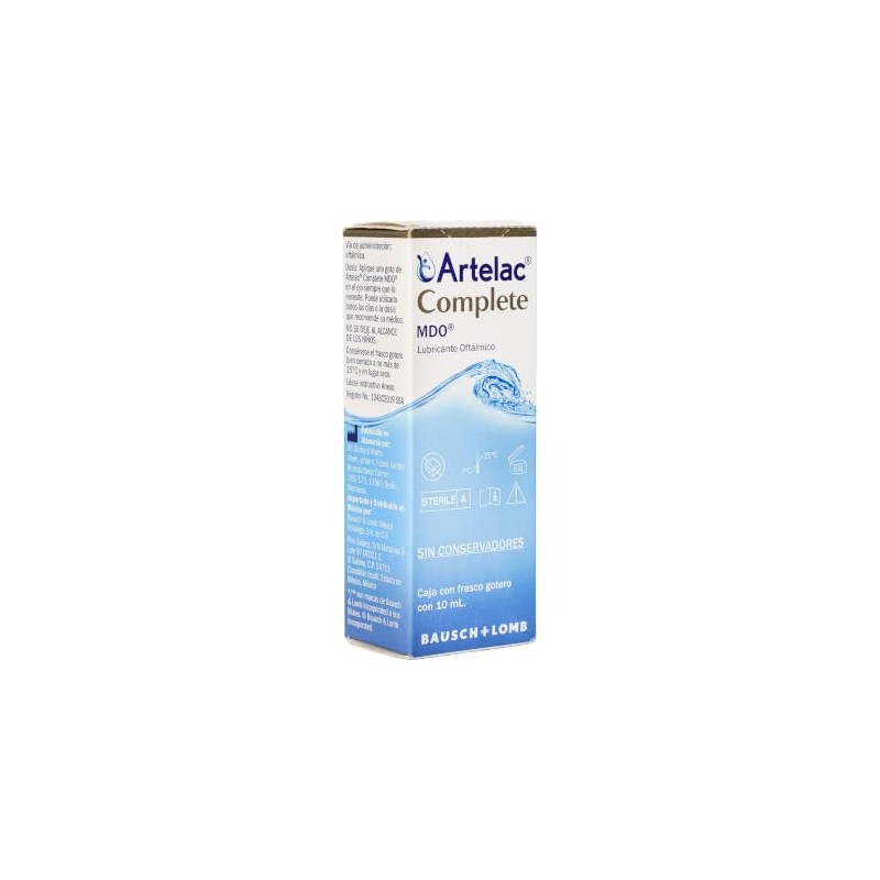Artelac Complete MDO Lubricante Oftálmico Sin Conservadores