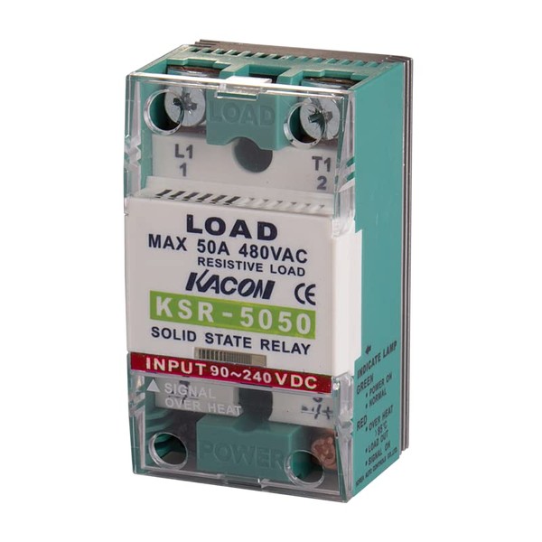 KSR5050ZA, Solid State Relay, Over Temperature Alarm, Single Phase, Zerocross,