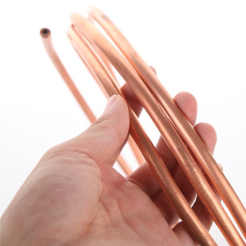 Fafeicy 2m Copper Pipe with 0.5mm Wall Thickness C1100 T2