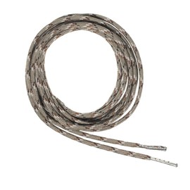 550 Paracord Boot Laces – 54 Inches Long – Heavy Duty Laces Ideal for Hiking, Working, and Survival – Weather Resistant (Desert Camo)