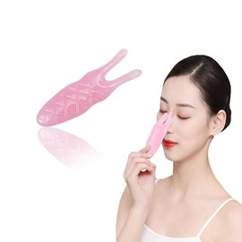 Snail Plate Nasal Massager, Cervical Meridian Massager, Face Massage, Nose Muscle Improvement, Scalp Massage, Nasal Sacrificial Pink Portable Convenient
