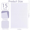Framendino, 15 Pack Fursuit Plastic Mesh PVC Canvas Sheets for