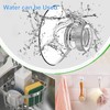 Pack of 12 Suction Cups with Thread and Knurled Nut,