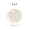 Plate Beads 100 x Mother of Pearl Bowl Round 35