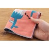 Kusubashi Mon Ori morita MiW Gauze Handkerchief, Ants, Salmon Pink,