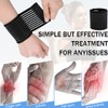 4 Stück Handgelenk Bandagen, Atmungsaktivem Wrist Wrap Handgelenkbandage, Elastisch Und