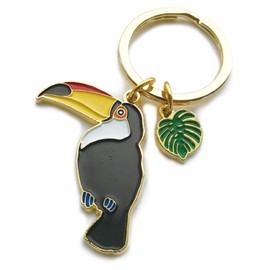 World Trading Co. Keychain Animal Key Ring Toucan 105587