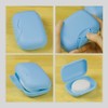 NUODWELL Creative Travel Handmade Soap Box Waterproof and Leakproof Soap