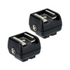 JJC Flash Hot Shoe Adapter with Sync Socket for Standard