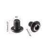 TOP-VIGOR 100Pcs M3 x 4mm Hex Button Head Socket Cap