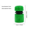 YAAVAAW Hose Pipe Extension Connector Kit for Join Garden Hosepipe