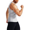 NELEUS Men's 3 Pack Compression Tank Top Tight Muscle Shirts,5074,Light