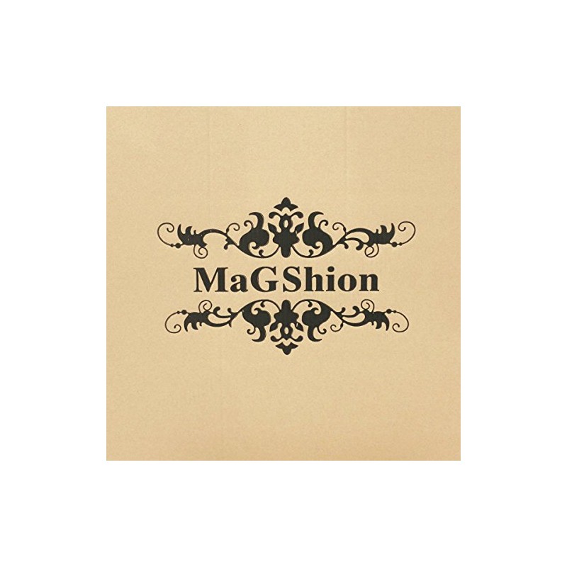 Magshion*Unfold Leather Storage Ottoman Bench Footstools Square (Red)