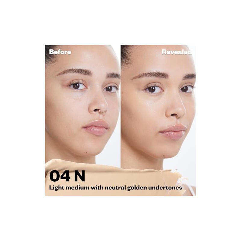 Kosas- Corrector Mini Revealer: maquillaje de cobertura media, oculta ojeras
