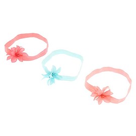 Claire's Club Girl's Claire's Club 3 Pack Floral Headwraps