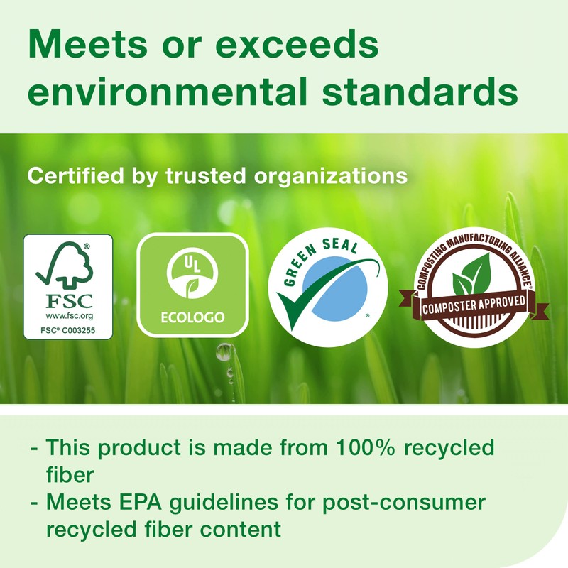 Tork Septic Safe Toilet Paper, White, 2-Ply 100% Recycled, Eco-Friendly,