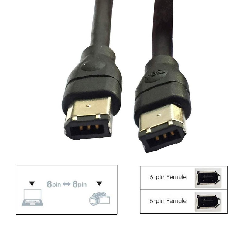 Rosebe Firewire Cable, IEEE 1394A FireWire 400 Data Video Cable