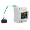 Single Phase Energy Meter Rail Frequency Power Factor Meters Multifunctional