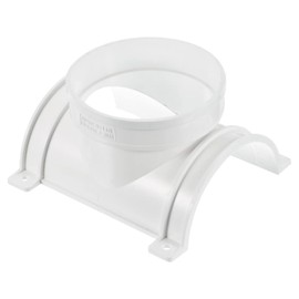 PATIKIL 110x110mm ID PVC Pipe 3-Way Saddle Tee Kit, 1 Pack Fitting Tube Connector Adapter Junction for Garden Irrigation