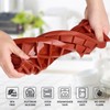Puyeipt 2 PCS Square Silicone Caramel Molds, 40-Cavity Truffles Chocolate