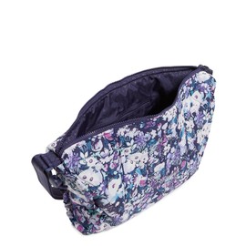 Vera Bradley Featherweight Crossbody Purse, Artist's Garden Purple