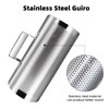 Soulmate Guiro Instrument Stainless Steel Guiro Shaker 3"10" & 6"12"