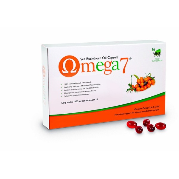 Pharma Nord Omega 7 Sea Buckthorn Oil 60 Capsules (Pack