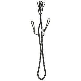 Duck Commander Braided Lanyard with Removable Clip , Black