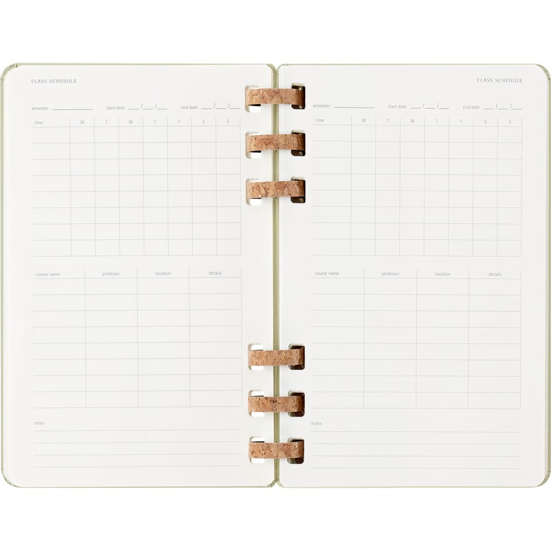 Moleskine Spiral 12 Month 2026-2026 Academic Year Planner, Hard Cover,