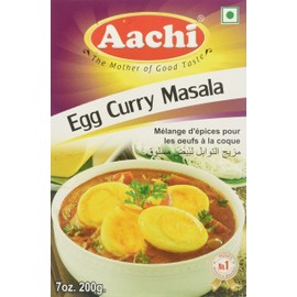 Aachi Egg Curry Spice Mix to Prepare Egg Gravy 7 Oz., 200g, Indian Spice