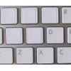 Blank Keyboard Sticker White Background for Desktop, Laptop and Notebook