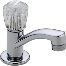Delta Faucet 2302LF Classic, Basin Faucet, Chrome, 4.00 x 2.00 x 4.00 inches