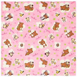 Rilakkuma Cleaning Cloth, Ultra Fine Fiber, 7.7 x 7.7 inches (19.5 x 19.5 cm)