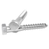 Hexagon Wood Screws 7 x 80 Pack of 15 Stainless