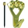 OOK 533014 Professional Picture Hangers, Art Hangers, Brass Finish, Reusable