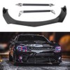 DREAMIZER Universal Front Bumper Lip Strut Rod Spoiler Wing Wide