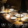 Moragin 2 Pack Led Cordless Table Lamps Rechargeable,Table Lights Battery