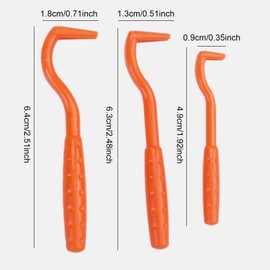 ShiningUU Tick Remover Tools for Dogs & Cats 3pcs Pain-Free Tick Removal Kit | Multifunctional Tick Remover Kit for Dog Cats Rabbits | Ideal Tick Hooks for Pet Shop, Home Use